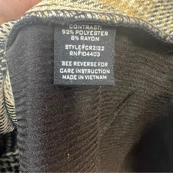 🆕 Blu Pepper Color Block Corduroy Shirt SZ SM - Picture 3 of 4